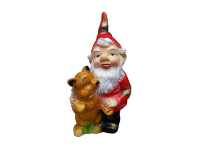 Décoration de maison de jardin Figure Statue Sculptures Figurines décoratives Nain Artisanat M24